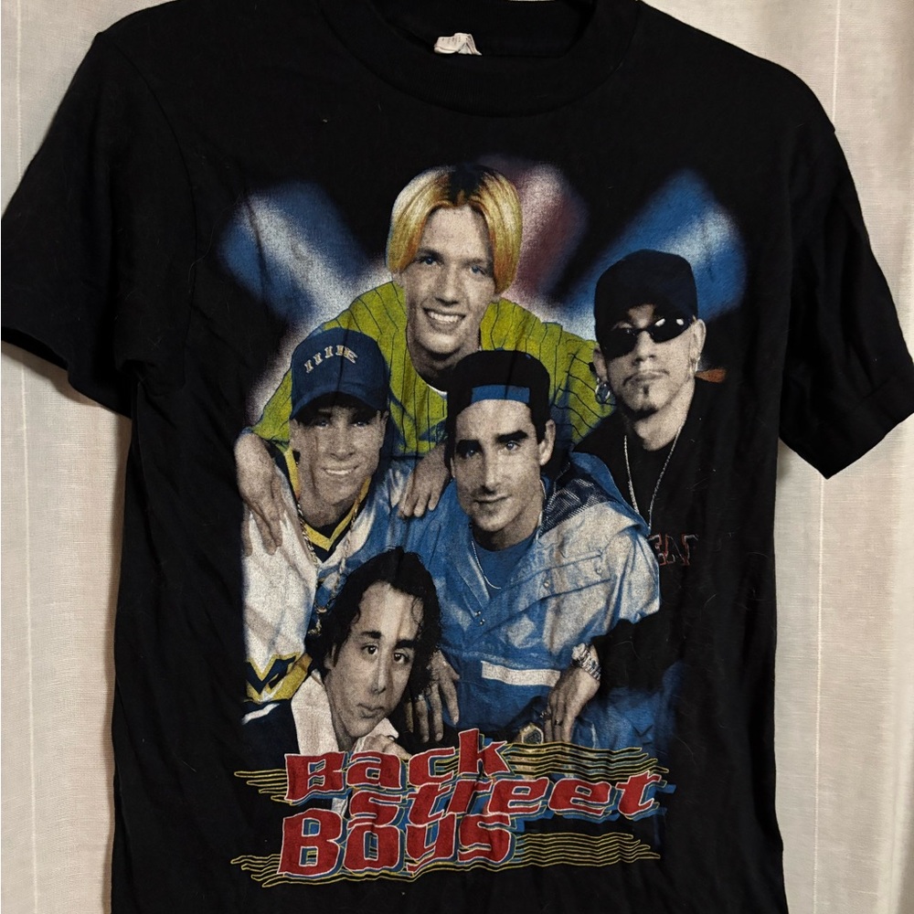 Backstreet Boys Black Graphic T-Shirt